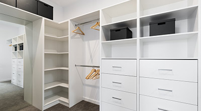 walk in wardrobe