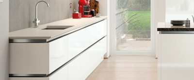 A true handleless kitchen