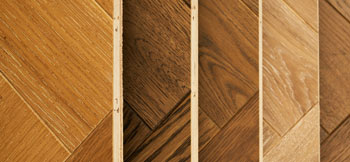 Engineered wood samples