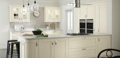 A light shaker kitchen